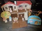 Calico Critters Sylvanian Family Huis + Accessoires, Kinderen en Baby's, Speelgoed | Poppenhuizen, Ophalen, Gebruikt, Poppenhuis