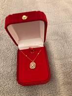 Nieuw 18 karaat gouden ketting met hanger, Verzenden, Zo goed als nieuw, Goud, Met hanger