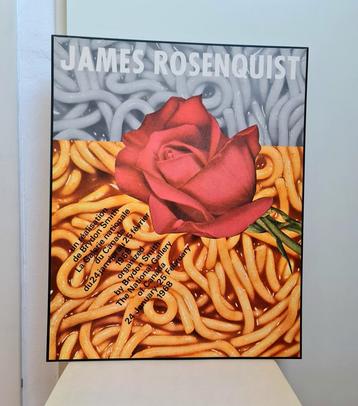 James Rosenquist spaghetti en roos print 1968 mooie staat  beschikbaar voor biedingen