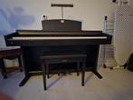 Yamaha Clavinova CLP-120 + bankje + Klassieke Lamp, Ophalen of Verzenden, Gebruikt, Zwart