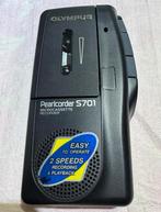 Olympus pearlcorder s701 met 5 micro cassette recorder, Audio, Tv en Foto, Walkmans, Discmans en Minidiscspelers, Ophalen of Verzenden