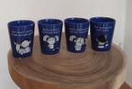 4 Blue Band bekers, Gebruikt, Ophalen of Verzenden, Overige stijlen, Kop(pen) en/of Schotel(s)