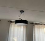 Moderne hanglamp zwart met witte binnenkant, Ophalen of Verzenden, Zo goed als nieuw, Minder dan 50 cm