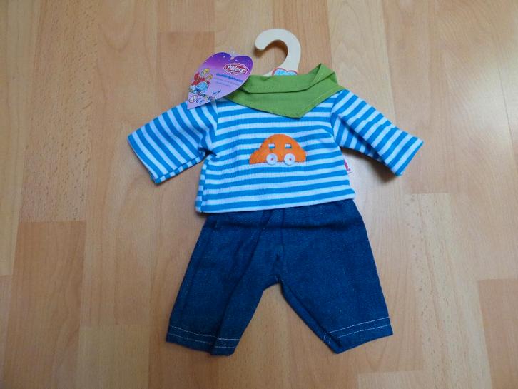 3 Delige set van Heless 35-45 cm (past Baby Born ook) NIEUW!, Kinderen en Baby's, Speelgoed | Poppen, Nieuw, Babypop, Ophalen of Verzenden