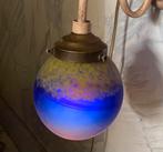 Wandlamp Art de France gekleurd glas bollamp, Ophalen of Verzenden, Zo goed als nieuw, Glas
