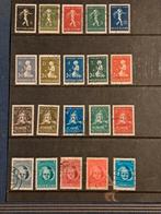 8 series postzegels kinderzegels Nederland, Verzenden, Na 1940, Gestempeld