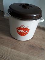 Weck inmaak ketel nieuw 25 ltr met inmaak potjes, Ophalen of Verzenden, Nieuw, Glas, Pot, Bus of Blik