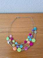 FRAAIE KETTING IN PRACHTIGE KLEUREN, Ophalen of Verzenden, Zo goed als nieuw, Overige kleuren, Overige materialen
