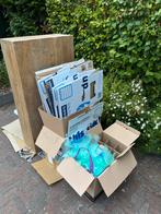 Ca 15 verhuisdozen met bubble wrap en ander beschermingsspul, Doe-het-zelf en Verbouw, Kratten en Dozen, Minder dan 35 cm, Ophalen of Verzenden