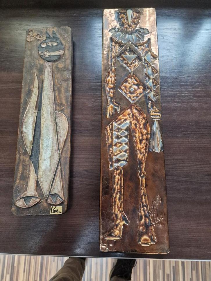 Helmut Schaffenacker Wandkeramiek Set, Antiek en Kunst, Antiek | Wandborden en Tegels, Ophalen of Verzenden