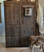 Driftwood Kast 4 Deuren en Legplanken, Ophalen, Nieuw, 25 tot 50 cm