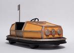 Botsauto geel groot miniatuur model van metaal blik, Info@deconoord.nl, Deco Noord, Nieuw, Ophalen of Verzenden