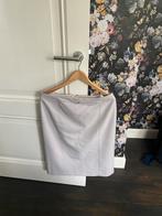 Rok midi lichtgrijs merk Sensia maat 40, Kleding | Dames, Rokken, Maat 38/40 (M), Ophalen of Verzenden, Zo goed als nieuw, Grijs