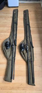 Nash entity 2.75 lb 12ft met shimano bigpit 10000 molens, Ophalen, Zo goed als nieuw, Werphengel