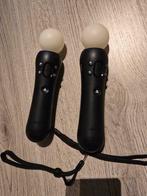 2 Playstation Move Controllers, Spelcomputers en Games, Gebruikt, PlayStation 3, Ophalen of Verzenden, Controller