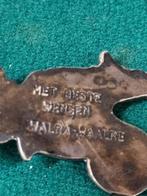 tafelbel walra verzilverd vintage 1950, Antiek en Kunst, Ophalen of Verzenden