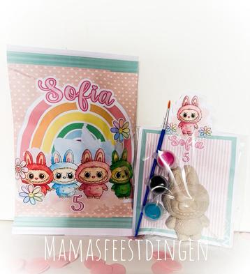 Traktatie chips&verfsetje LABUBU beschikbaar voor biedingen