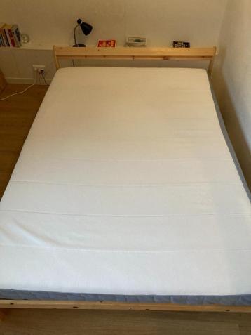 IKEA Slakt 2-persoons bed met matras - afbeelding 2