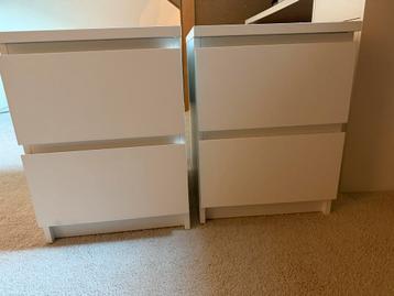 2x IKEA Malm Ladekast 40x55cm - afbeelding 1
