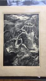 Litho Aart van Dobbenburgh, Antiek en Kunst, Kunst | Litho's en Zeefdrukken, Ophalen of Verzenden