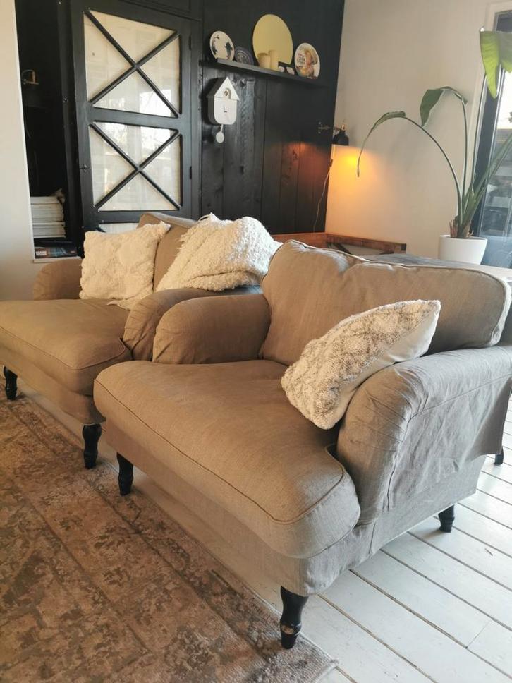 2 Stocksund Fauteuils - Comfortabel en Stijlvol!, Huis en Inrichting, Fauteuils, Zo goed als nieuw, 50 tot 75 cm, 75 tot 100 cm