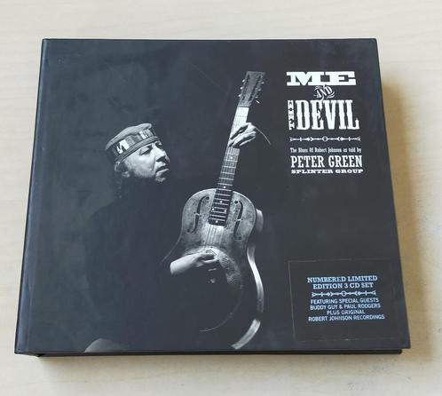 Peter Green Spinter Group - Me And The Devil 3CD Limited, Cd's en Dvd's, Cd's | Jazz en Blues, Zo goed als nieuw, Blues, 1980 tot heden