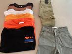 Set kleding zomer jongen 128 134, Kinderen en Baby's, Kinderkleding | Maat 128, Jongen, Gebruikt, Shirt of Longsleeve, Verzenden