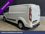 Ford Transit Custom 2.0 TDCI 130pk Automaat L1H1 Euro6 Airco, Stof, Gebruikt, 4 cilinders, Wit