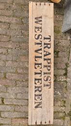 Westvleteren kratje - Leeg bierkrat, Ophalen, Minder dan 50 cm, Gebruikt, Grenenhout
