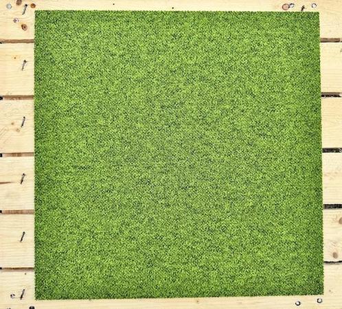 Desso Stratos 7063 Groen (nieuw) 50x50cm tapijttegels, Huis en Inrichting, Stoffering | Vloerbedekking, Nieuw, Groen, Overige kleuren
