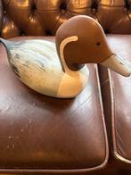 Houten Eend Decoratie - 30 cm, Antiek en Kunst, Kunst | Beelden en Houtsnijwerken, Ophalen