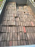 Diverse klinkers , waaltjes , trommelsteenrjes, Tuin en Terras, Ophalen, Gebruikt, Beton, Klinkers