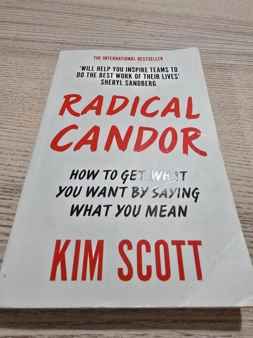 Kim Scott - Radical Candor, Boeken, Advies, Hulp en Training, Zo goed als nieuw, Ophalen of Verzenden