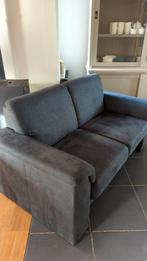 Donkerblauwe tweezits bank, Ophalen of Verzenden