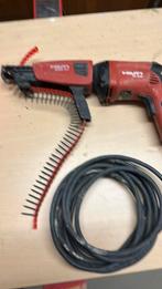 Gipsplaat schroefmachineautomaat incl.6a7000 Schroeven Hilti, Ophalen of Verzenden, Gebruikt, Boor- en Schroefmachine