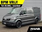 MAN TGE 35 2.0 3.180 180PK 4x4 Automaat OFFROAD LED Sperdiff, Auto's, Bestelauto's, Automaat, Stof, Zwart, 4 cilinders