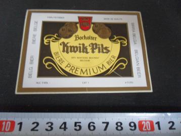 sticker België Bocholter KWIK PILS  Martens Bochholt  beschikbaar voor biedingen