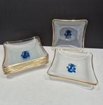 Ouderwetse cake, koek schaaltjes, dus glas , 7 stuks, Antiek en Kunst, Antiek | Glas en Kristal, Ophalen of Verzenden