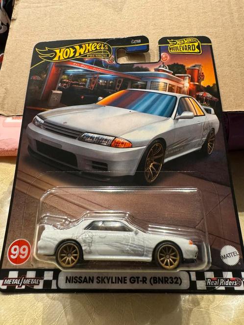 Hotwheels Boulevard Nissan Skyline GT-R BNR32 hot wheels dp1, Verzamelen, Overige Verzamelen, Nieuw, Verzenden
