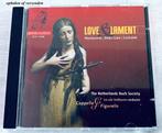 cd: Love & Lament NL Bach Soc Capella Figuralis koor, Ophalen, Barok, Zo goed als nieuw, Overige typen