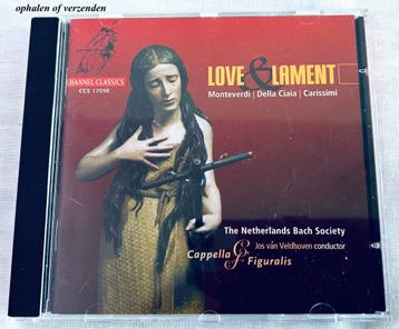 cd: Love & Lament NL Bach Soc Capella Figuralis koor beschikbaar voor biedingen