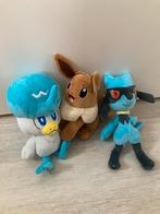 Pokemon knuffels 3, Ophalen of Verzenden, Zo goed als nieuw, Overige typen