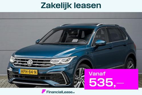 Volkswagen Tiguan 1.4 TSI eHybrid R-Line Pano HUD Leder Trek, Auto's, Volkswagen, Bedrijf, Lease, Financial lease, Tiguan, ABS