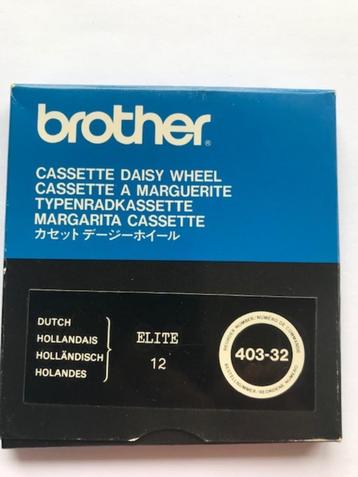 Brother cassette diasy wheel typemachine beschikbaar voor biedingen