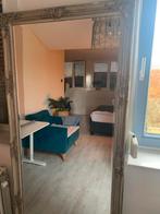 Barokspiegel met zilveren lijst 82 x 183 cm, Huis en Inrichting, Woonaccessoires | Spiegels, Gebruikt, Ophalen of Verzenden, 75 tot 100 cm