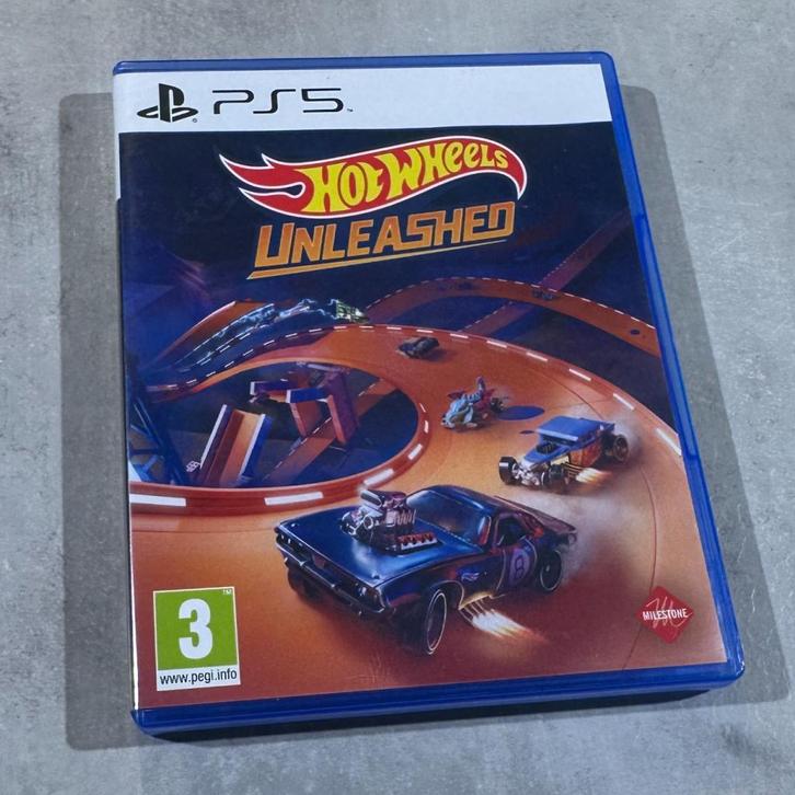 Hot Wheels Unleashed - PS 5 - Garantie, Spelcomputers en Games, Games | Overige, Zo goed als nieuw