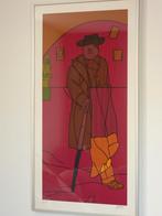 Valerio Adami - J.R. - Zeefdruk, Antiek en Kunst, Kunst | Litho's en Zeefdrukken, Ophalen