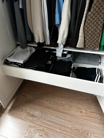 Witte IKEA Pax kast - 100x58x201 cm - afbeelding 3