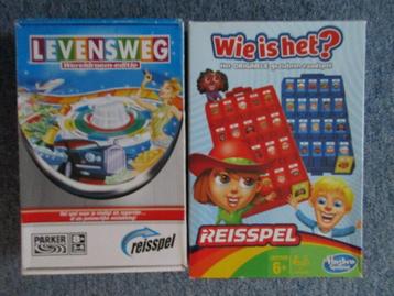 reisspel Levensweg van Parker / Wie is het van Hasbro à 3,= beschikbaar voor biedingen