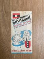 Canadese Kaart Amsterdam 1945, Verzamelen, Militaria | Tweede Wereldoorlog, Nederland, Foto of Poster, Overige soorten, Ophalen of Verzenden